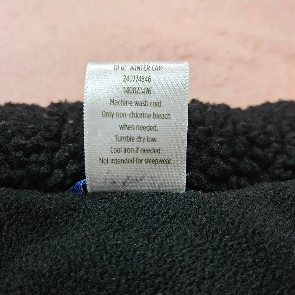 Gymboree Blue Black Puffer Vest Size 2T-3T
